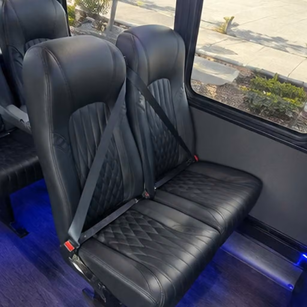 30 passenger minibus interior