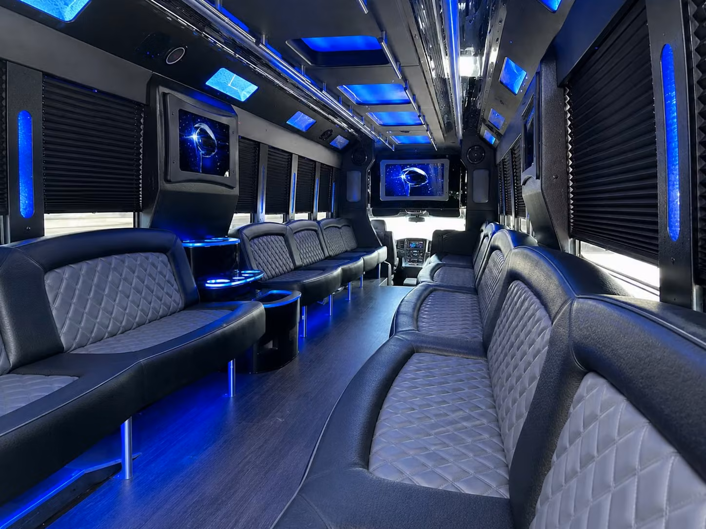 tulsa prom party buses ride in style from dinner to the dance